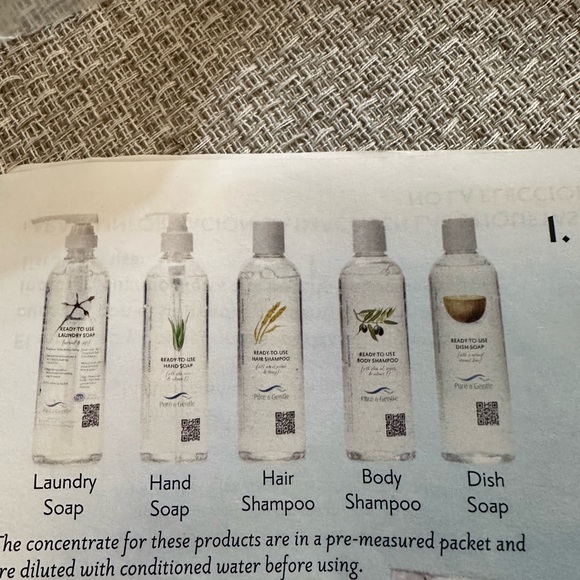 Pure & Gentle hand soap concentrate. (8) pouches - Picture 6 of 6